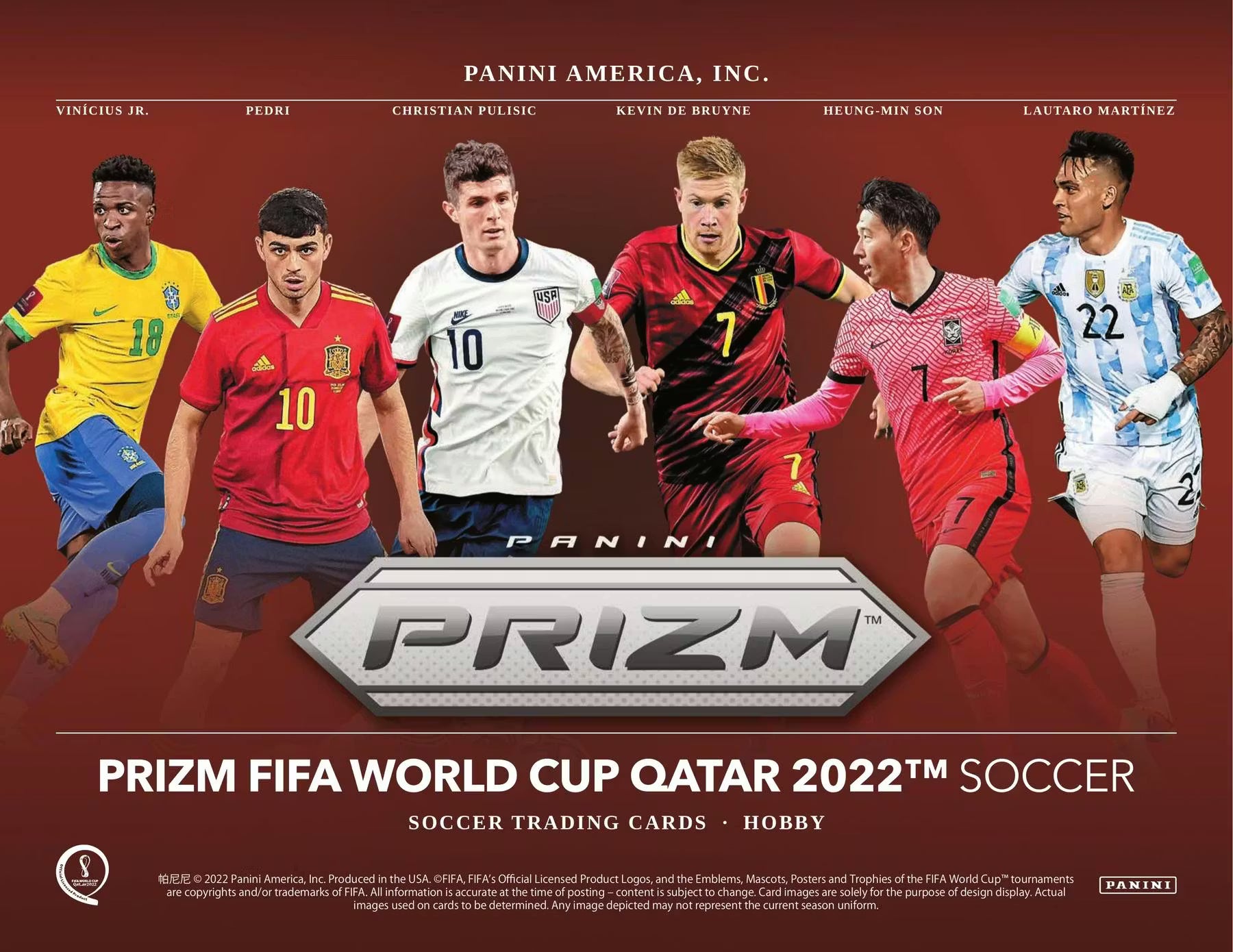 2022 Panini Prizm FIFA World Cup Soccer Hobby Box