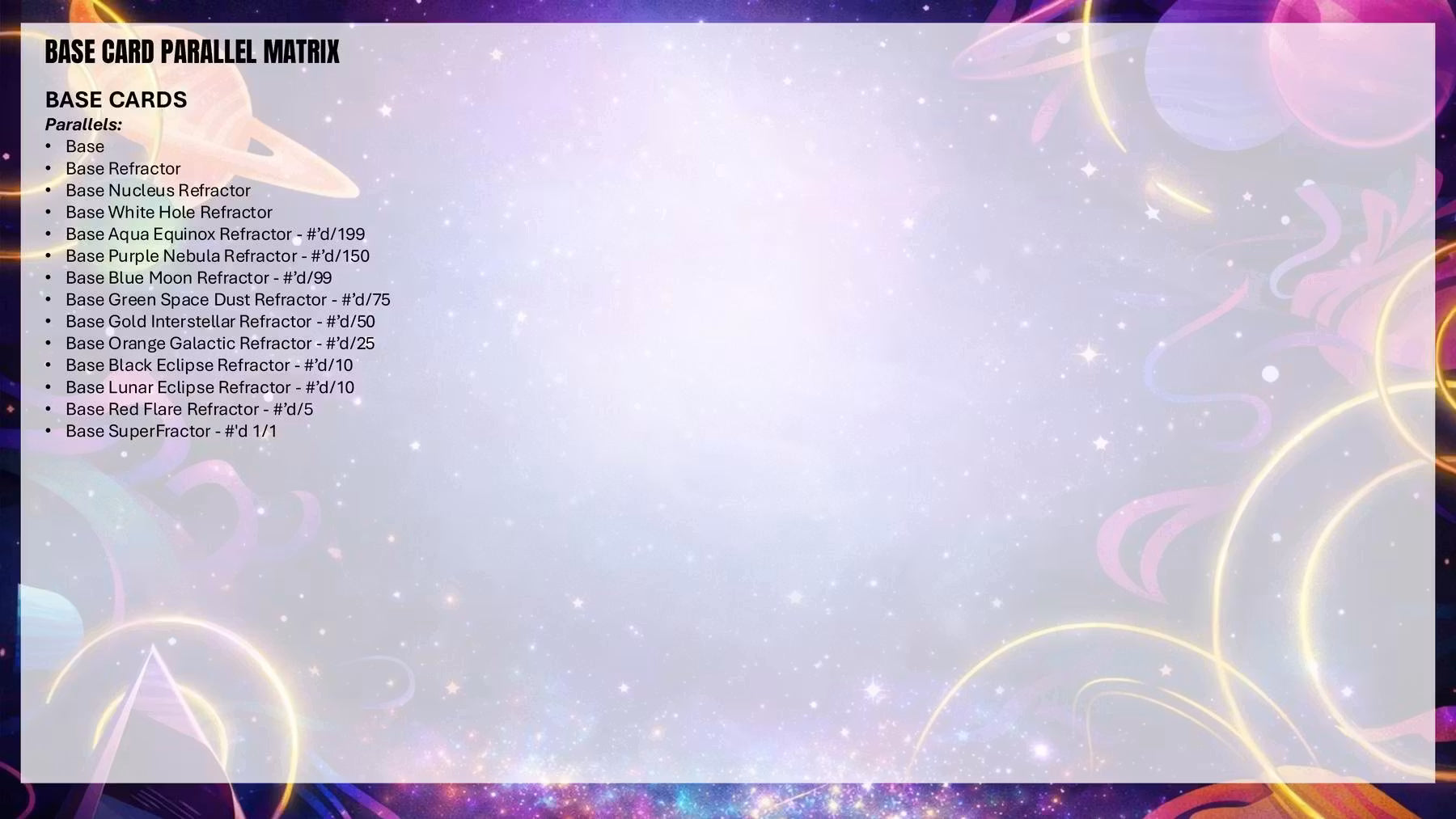 RANDOM DIVISIONS - 2025 Topps Chrome Cosmic Football Hobby Box (1 BOX) Group Break #CC1 - RANDOM DIVISIONS