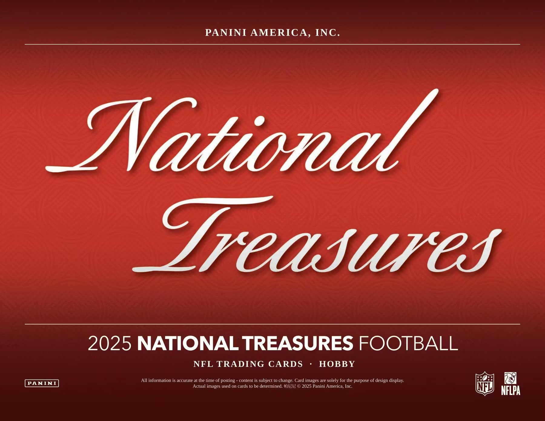 RANDOM DIVISIONS - 2025 Panini National Treasures Football (1 BOX) Group Break #NT1 - RANDOM DIVISIONS