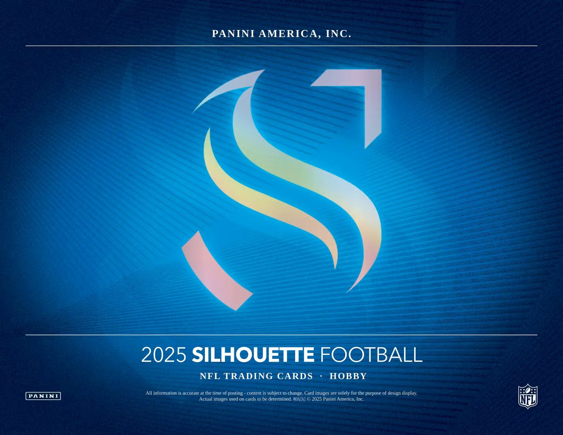 2025 Panini Silhouette Football Hobby Box