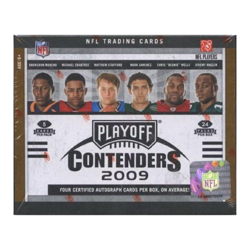 STAFFORD CHASE - 2009 Panini Playoff Contenders Football Hobby Box (1 BOX) Group Break #PC1 - RANDOM DIVISIONS