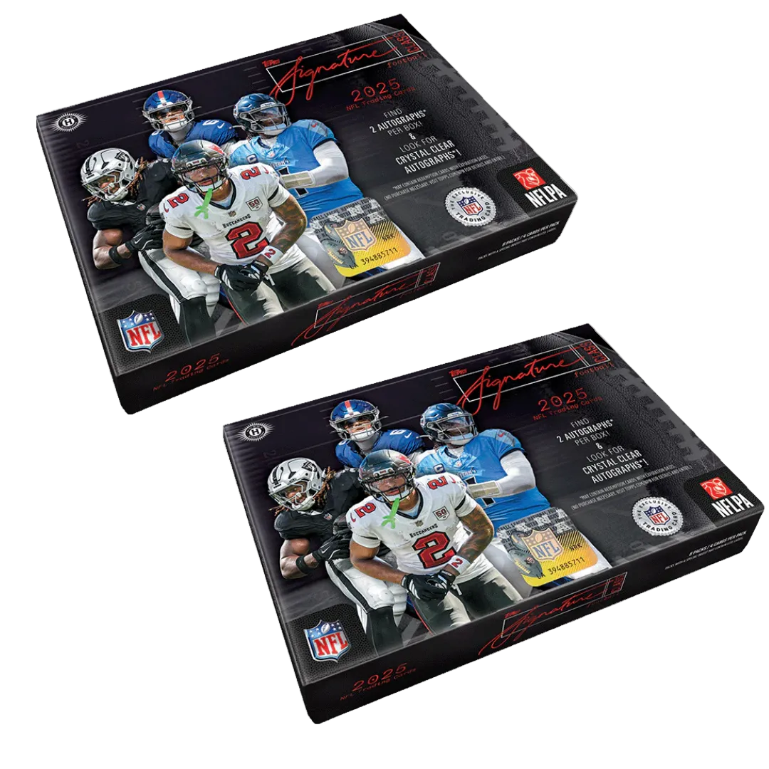 RANDOM DIVISIONS - 2025 Topps Signature Class Football Hobby Box (2 BOX) Group Break #SC1 - RANDOM DIVISIONS