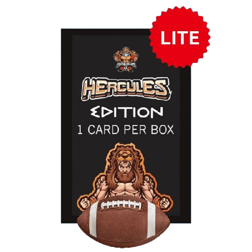 STASH OR PASS - BoG Repack Hercules Lite Edition Football (FULL CASE / 10 BOX) Group Break #LITE87