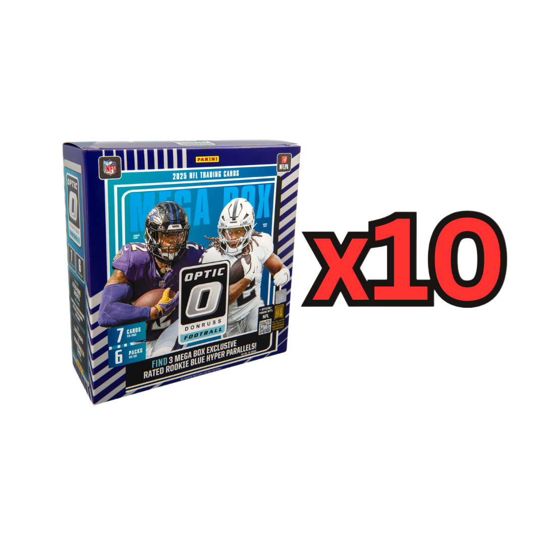 SUPER BOWL BREAK - 2025 Panini Donruss Optic Football Mega Box (10 BOX) Group Break #DO3 - RANDOM DIVISIONS