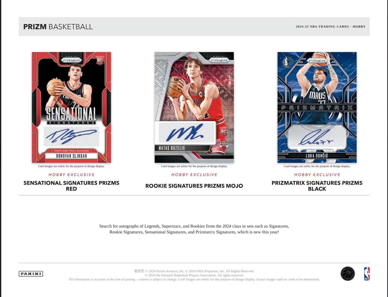 2024-25 Panini Prizm Basketball Hobby Box