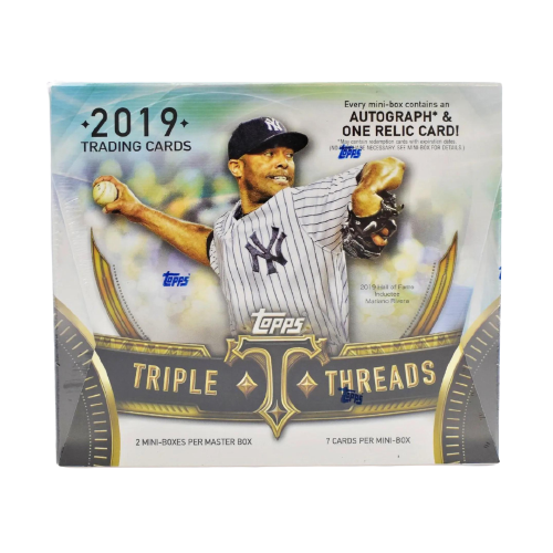2019 Topps Triple Threads Baseball Hobby Box - PERSONAL BREAK