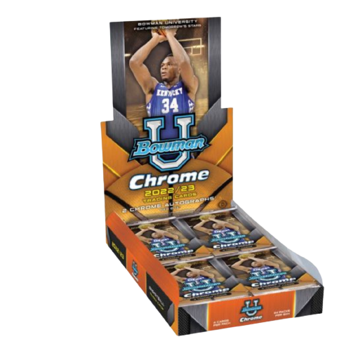 2022/23 Bowman University Chrome Basketball Hobby Box - PERSONAL BREAK