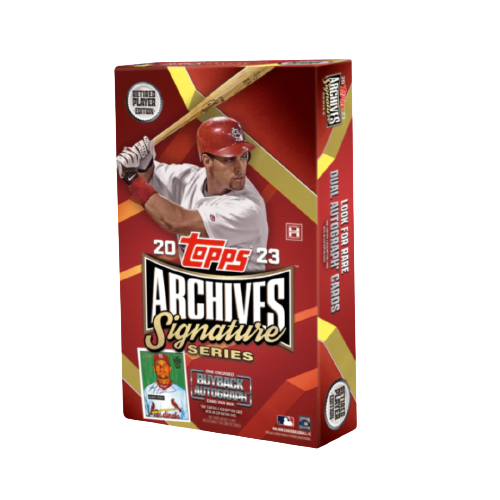 2023 Topps Archives Signature Series APE Baseball (HALF CASE / 10 BOX) Hobby Box Group Break #RPE1 - RANDOM TEAMS (10 AUTOS)
