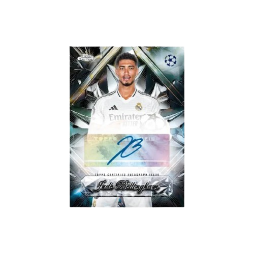 2024/25 Topps Chrome UEFA Club Competitions Sapphire Edition Soccer Box